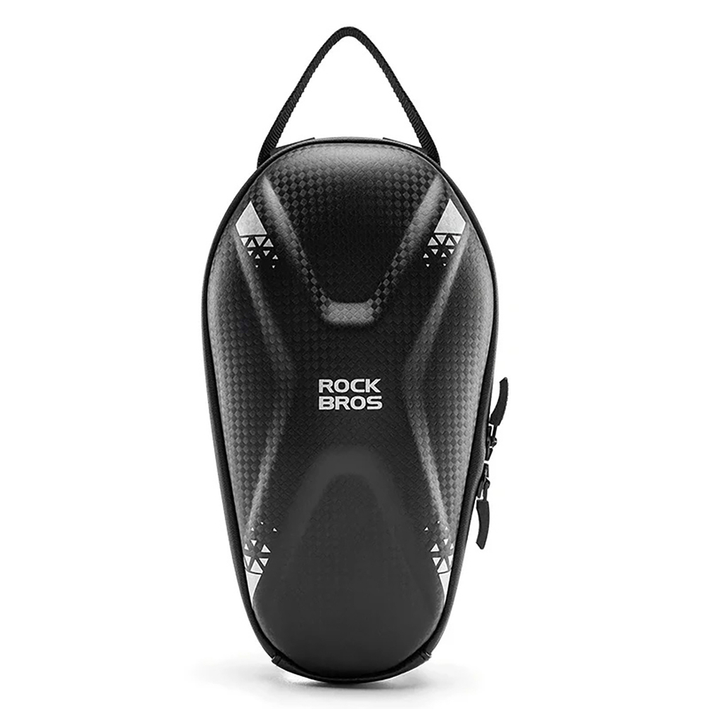 Rockbros soma 3011006301 velosipēda vai motorollera stūrei 1,3 l - melna | bag for the handlebar of a bicycle or...