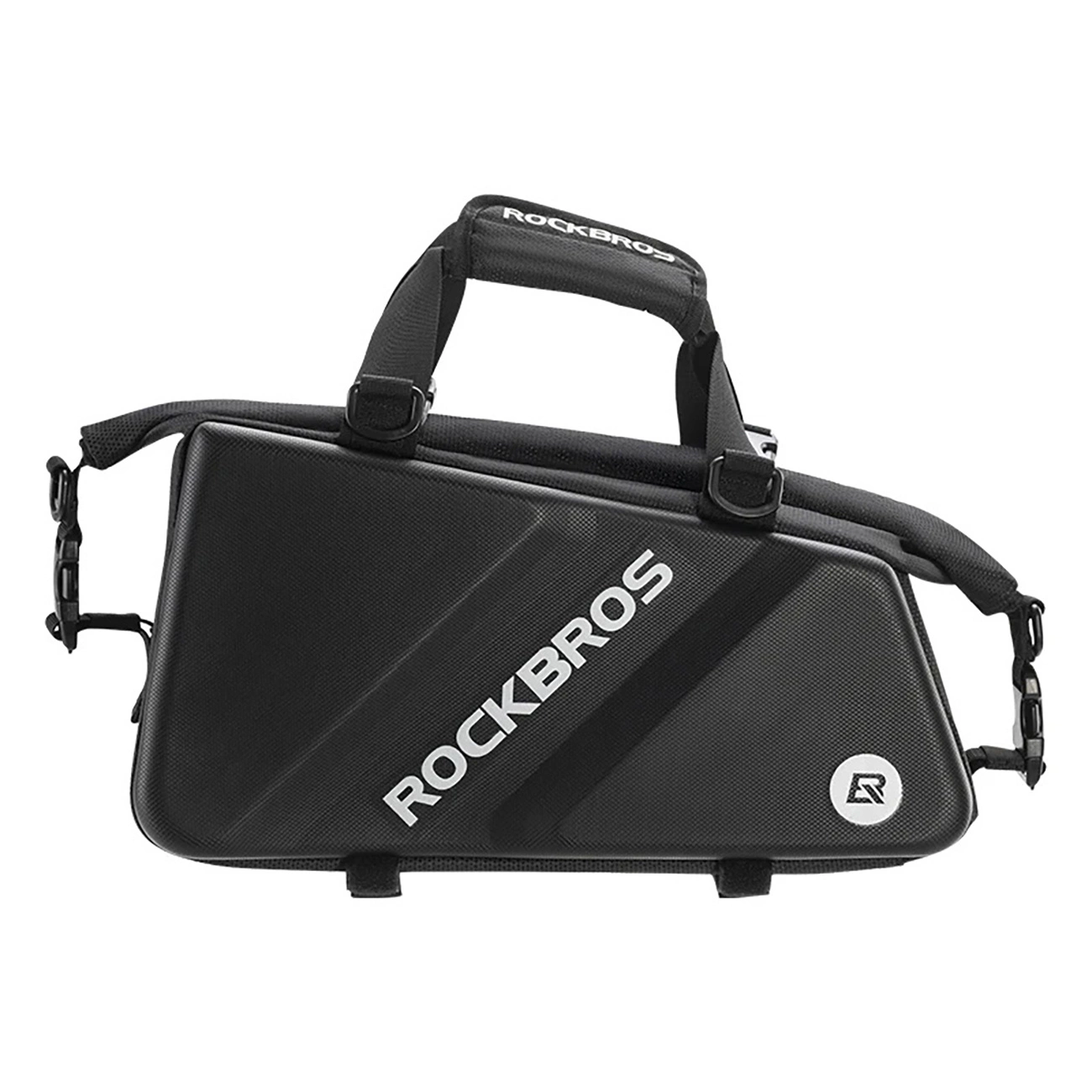 Rockbros 30140090001 velosipēda soma bagāžniekam 11.6l - melna | bicycle bag for trunk black