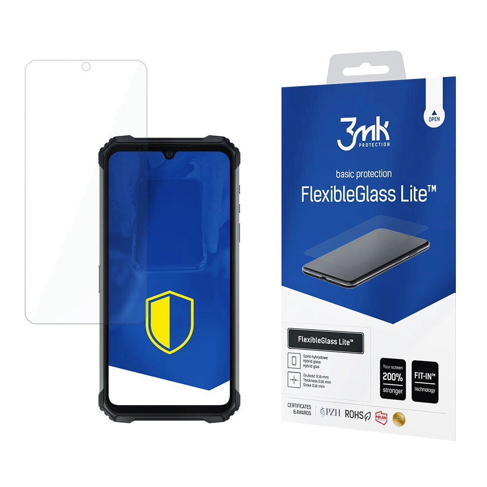Ulefone Armor 8 Pro 3MK Flexibleglass Lite Lokāms Aizsargstikls | Tempered Glass Screen Protector