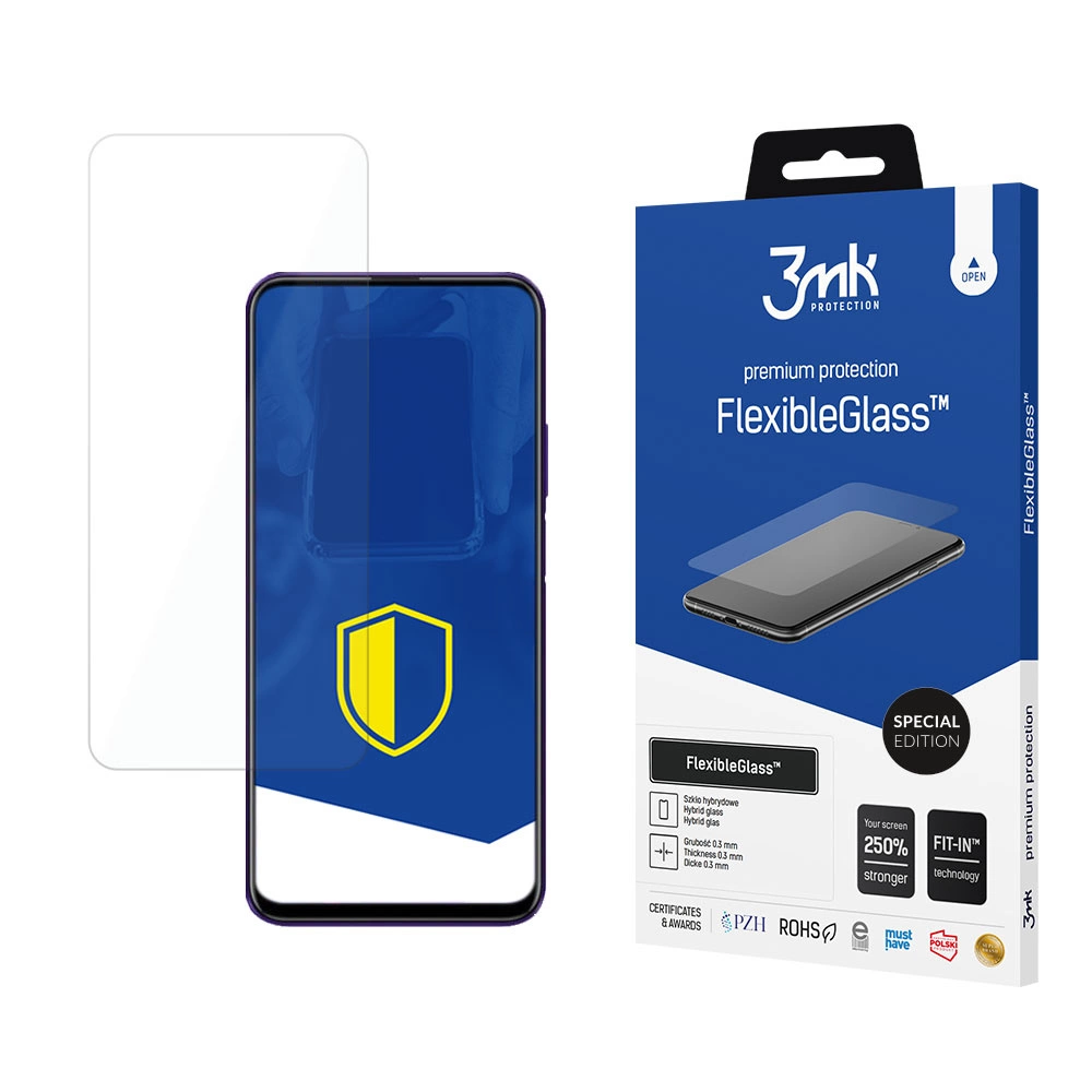 Honor 9X 3MK Flexibleglass Lokāms Aizsargstikls | Tempered Glass Screen Protector