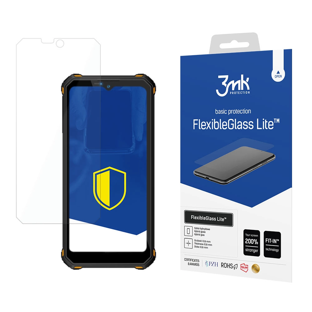 Oukitel WP15 3MK Flexibleglass Lite Плёнка | Tempered Glass Screen Protector