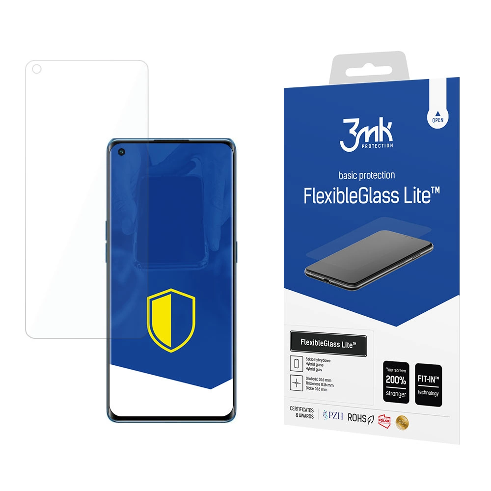 Oppo Reno 6 5G 3MK Flexibleglass Lite Lokāms Aizsargstikls | Tempered Glass Screen Protector
