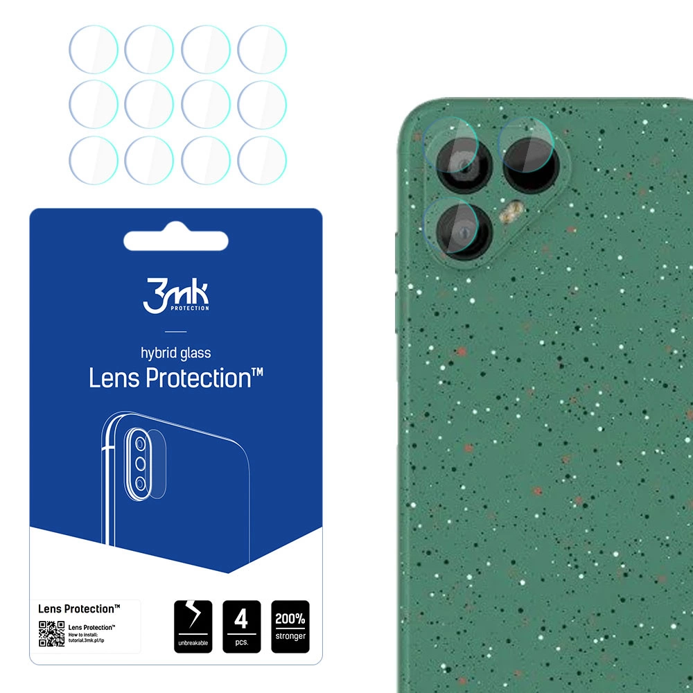 Fairphone 4 Защитное Стекло для Задней Камеры, 4 шт. | 3MK Lens Protection Back Camera...