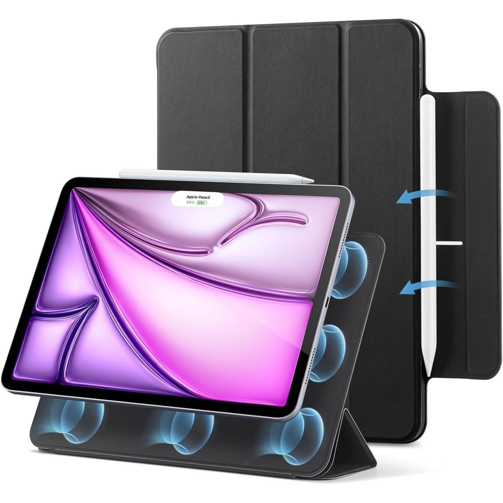 Чехол-книжка ESR Rebound Magnetic для iPad Pro 12.9 (2020-2022) / Air 13 (2024), черный