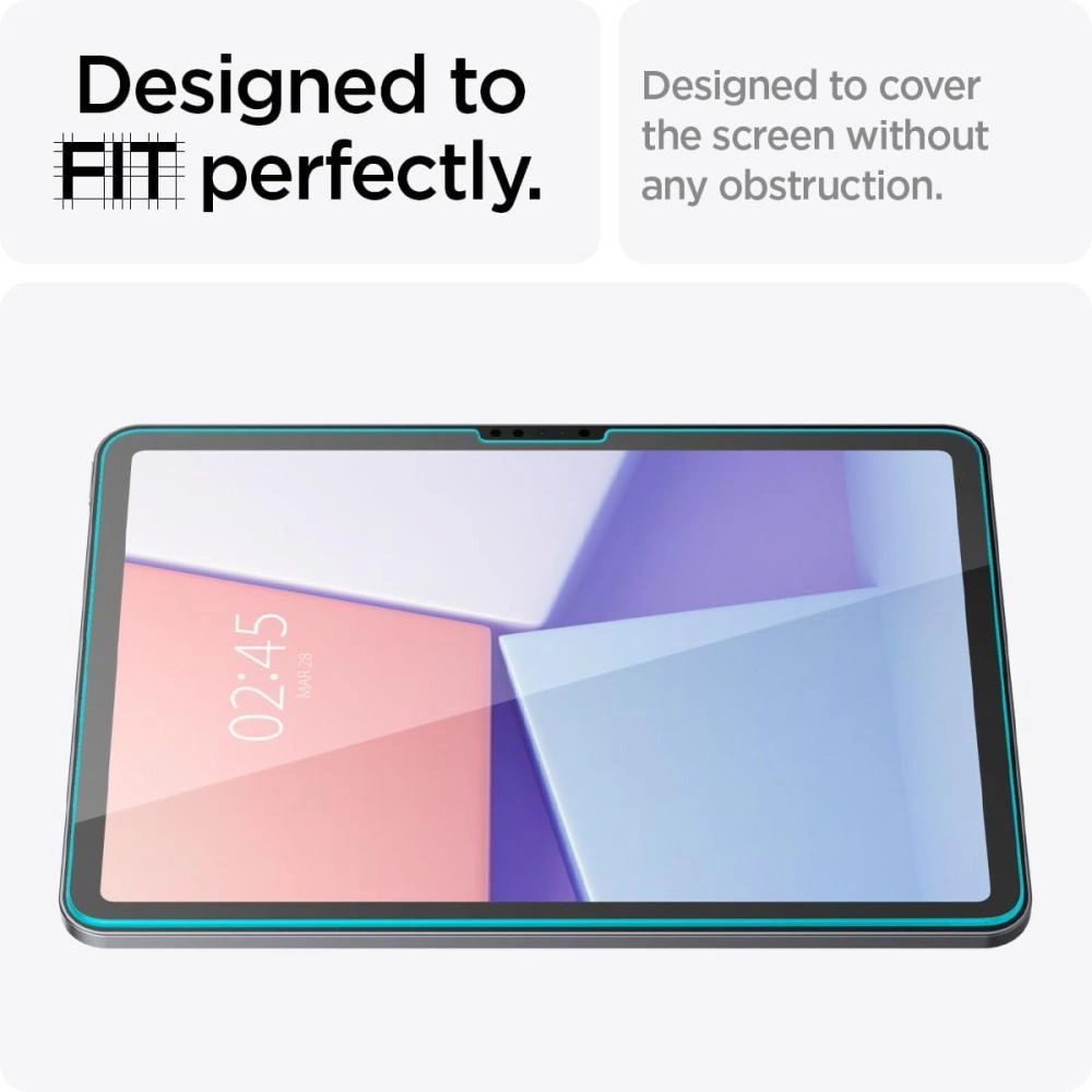 Spigen iPad Air 11" (2024) Screen Protector Glas.tR EZ Fit