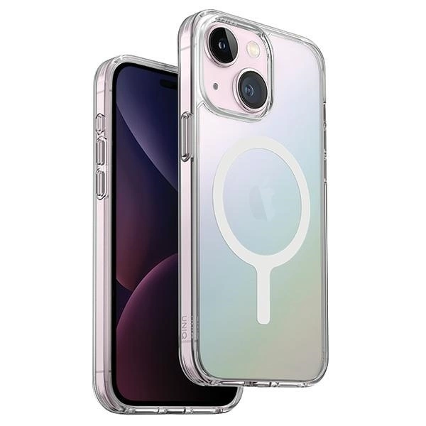 Uniq LifePro Xtreme Magclick uzlādes futrālis iPhone 15 - mirdzošs | Charging case for iridescent