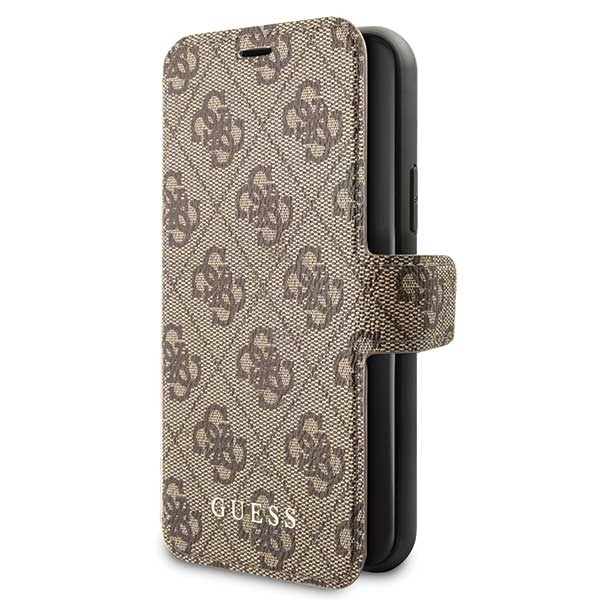 Guess GUFLBKSN584GB iPhone 11 Pro brūns/brūns grāmata 4G | brown/brown book
