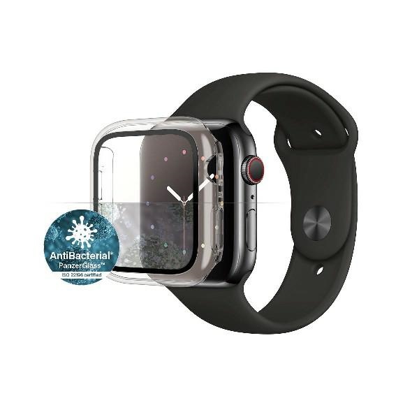 PanzerGlass Full Body Case for Apple Watch 4 / 5 / 6 / SE (44 mm), Transparent