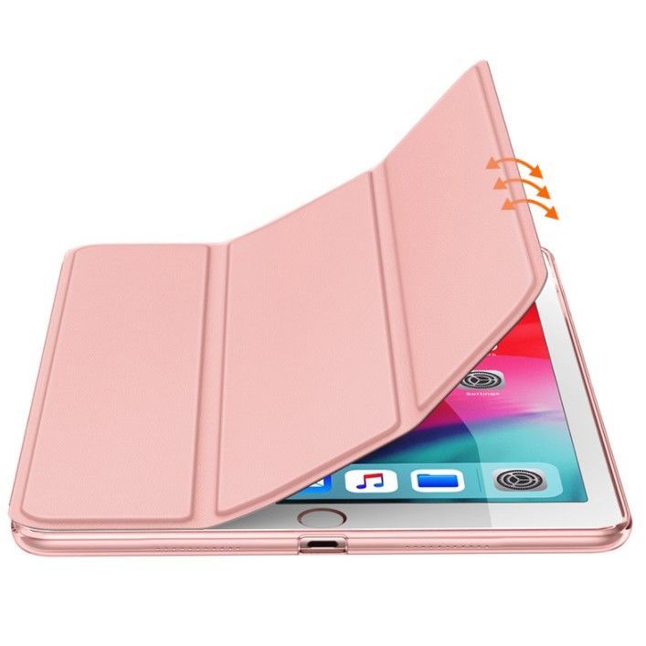 Apple iPad 10.2\" 2019 / 2020 / 2021 Trifold Tech-Protect SmartCase Protective Cover Case, Black