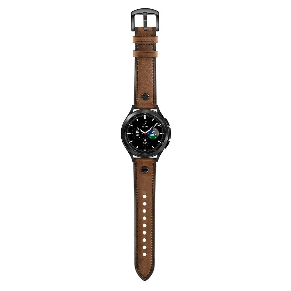 Tech-Protect skrūvējamā aproce Samsung Galaxy Watch 4/5/5 Pro/6/7/FE - brūna | ScrewBand for Brown