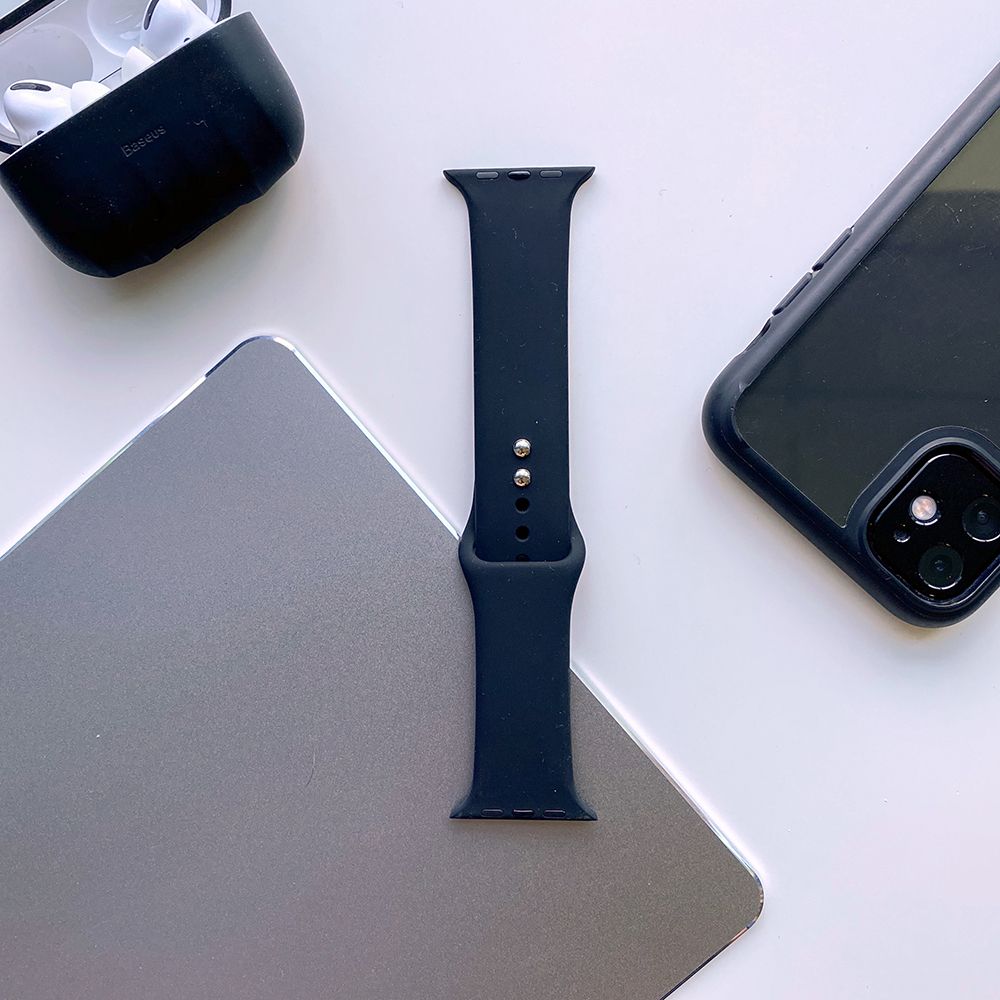 Tech-Protect IconBand aproce Apple Watch 4 / 5 6 7 8 9 SE (38/40/41 mm) - melns | for black
