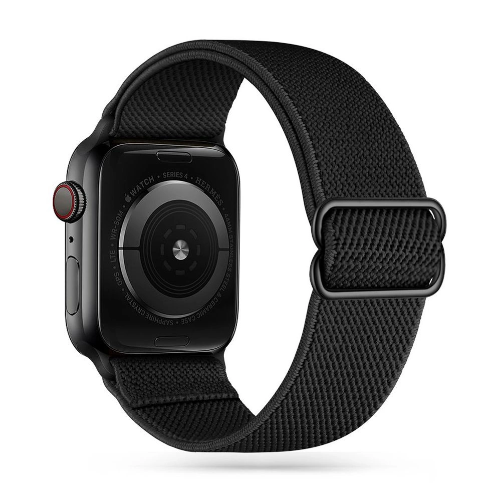 Tech-Protect Mellow siksniņa Apple Watch 4 / 5 6 7 8 9 SE Ultra 1 2 (42/44/45/49 mm) - Melna | Strap for Black