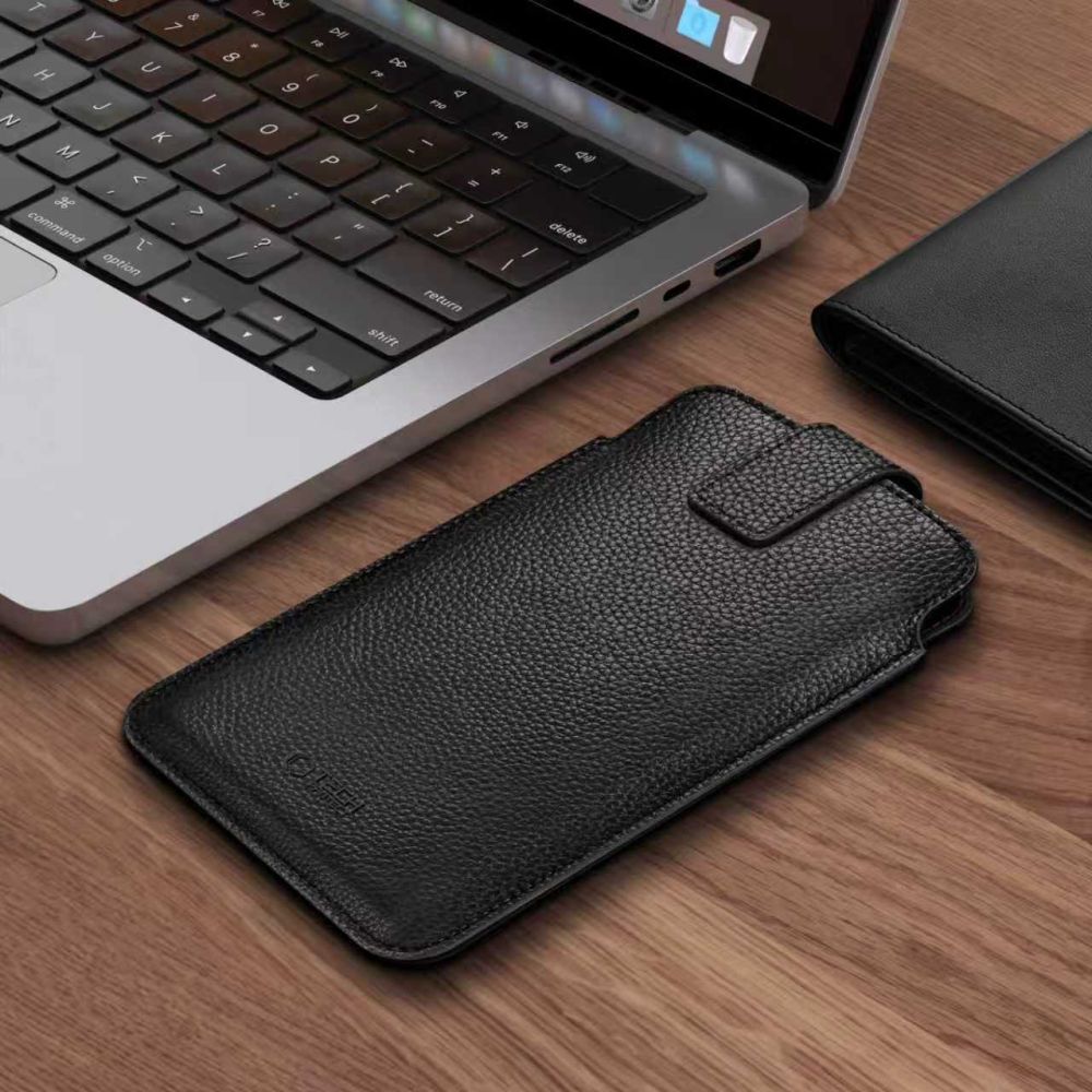 Tech-Protect SM65 universāls maciņš viedtālruņiem 6-6.9\", melns
