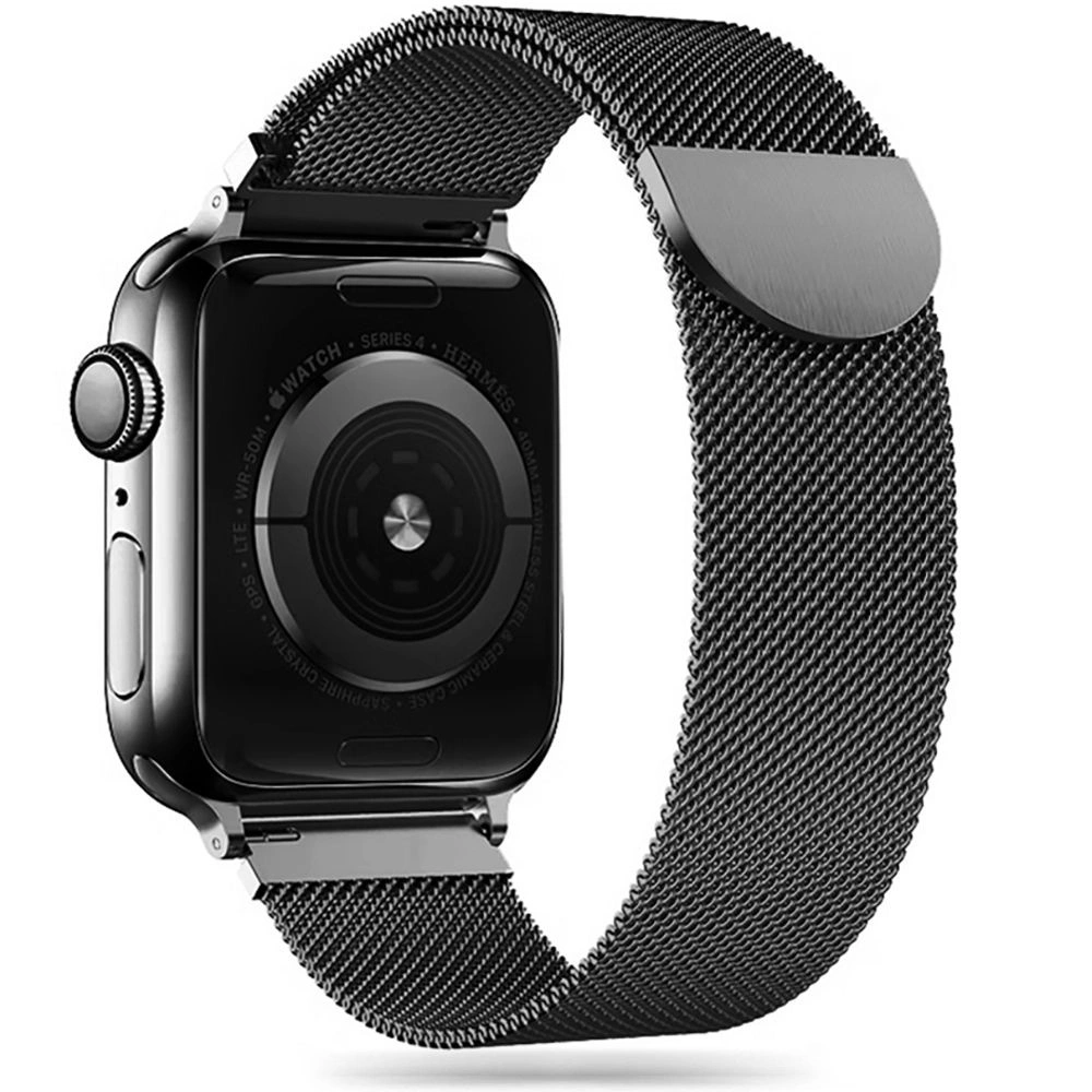 Tech-Protect MilaneseBand for Apple Watch (42/44/45/49 mm), Black