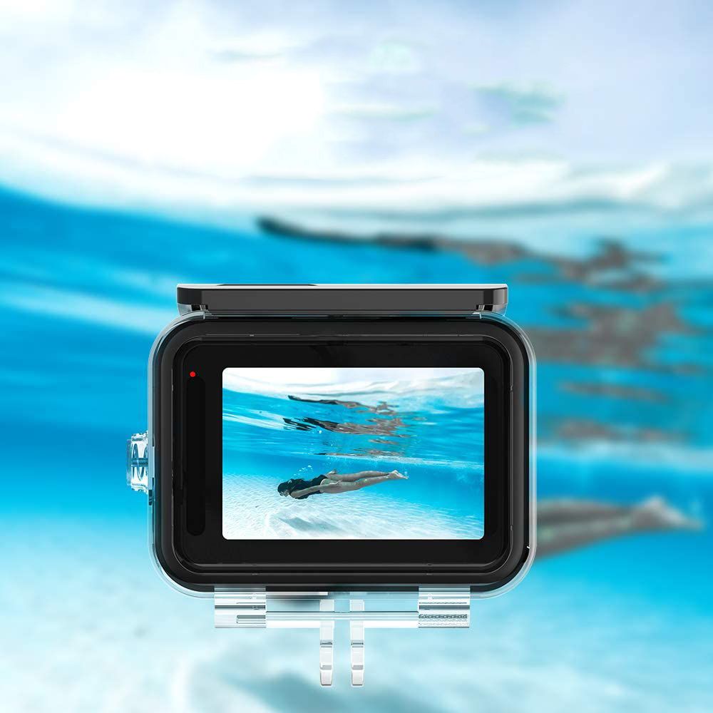 Tech-Protect ūdensnecaurlaidīgs futrālis GoPro Hero 9 / 10 11 12 - caurspīdīgs | Waterproof Case for transparent