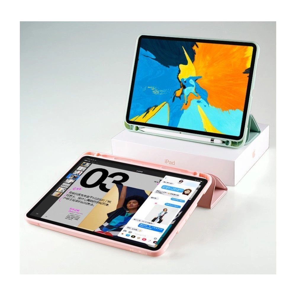 Apple iPad 10.2\" 2019 / 2020 / 2021 Tech-Protect SC Pen Protective Cover Case, Blue | Чехол Книжка для...
