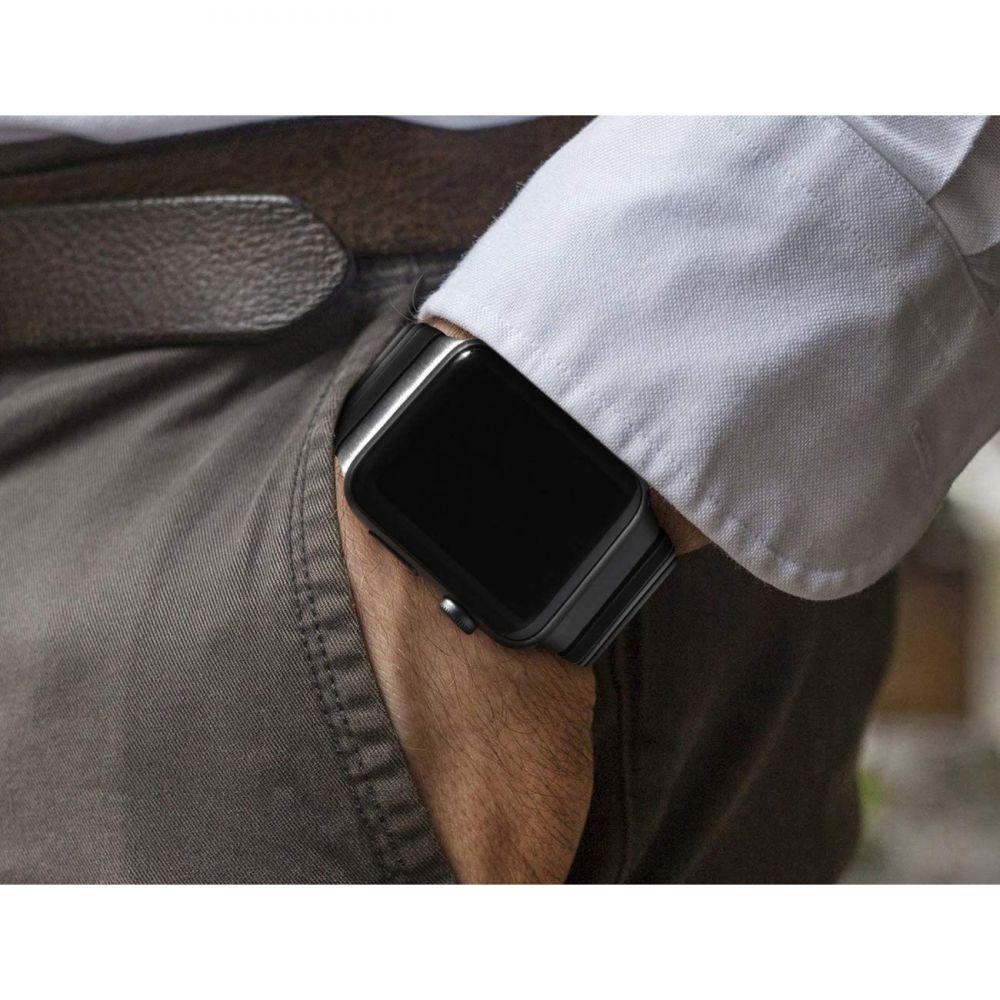 Tech-Protect LinkBand aproce Apple Watch 4 / 5 6 7 8 9 SE Ultra 1 2 (42/44/45/49 mm) - melns | for black