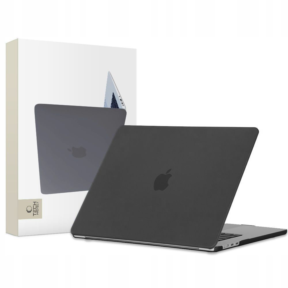 Tech-Protect SmartShell Case for MacBook Air 13'' (2018-2020), Matte Black