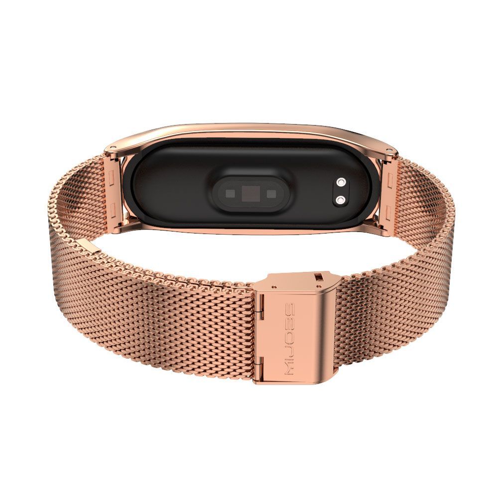Ремешок Tech-Protect MilaneseBand для Xiaomi Mi Smart Band 5 / 6 NFC - розовый