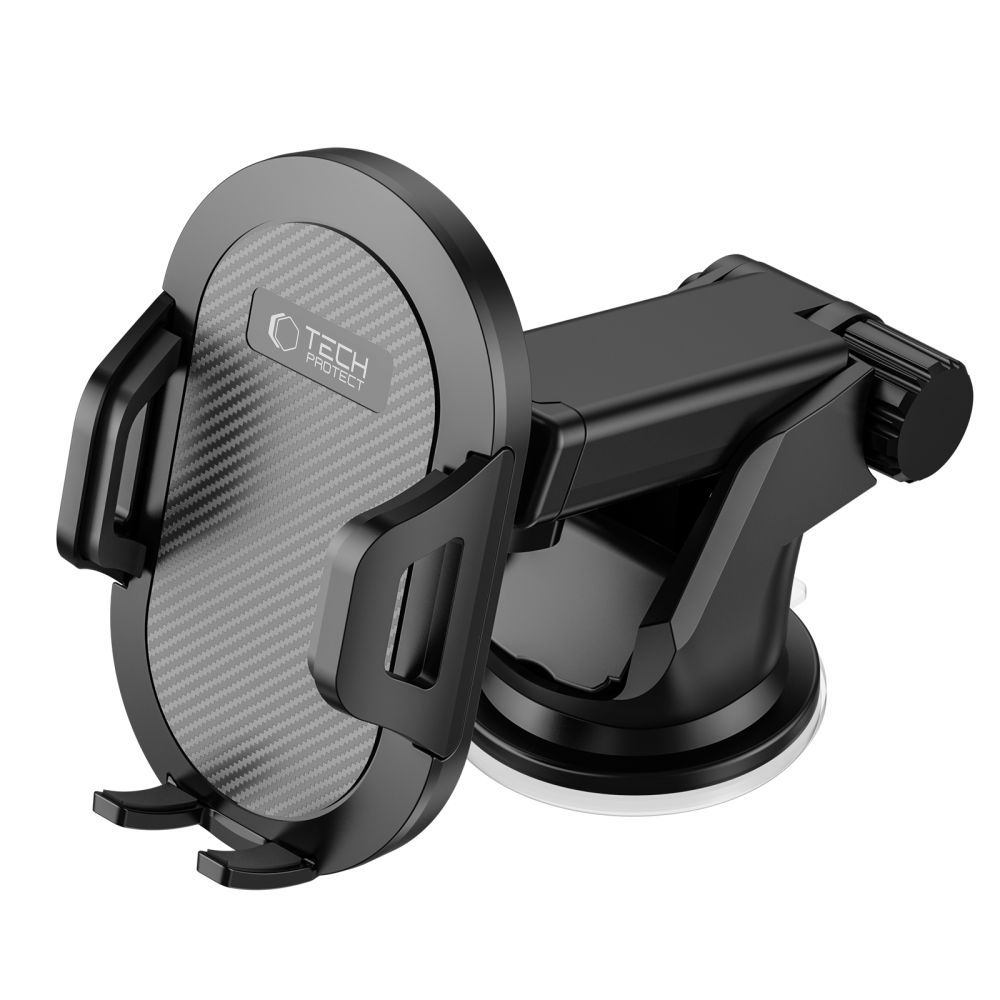 Tech-Protect V1 car phone holder for windshield/cockpit - black
