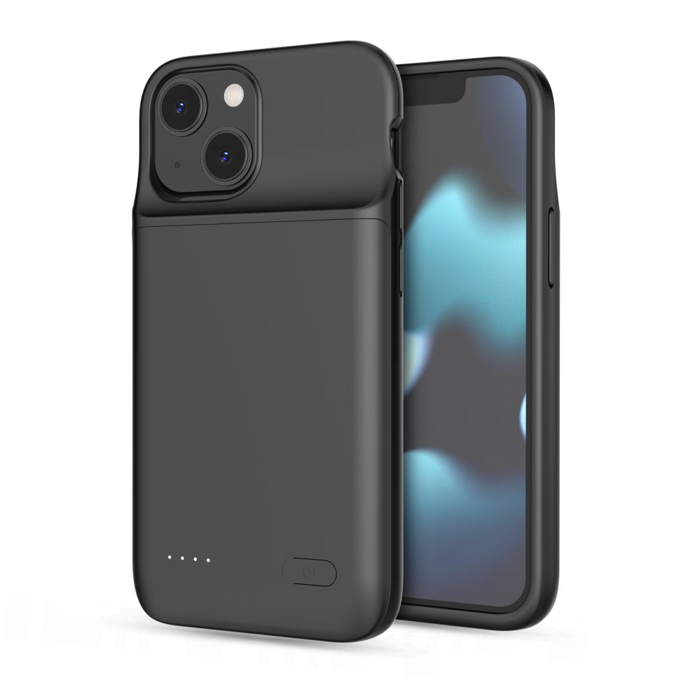 Tech-Protect iPhone 12 mini / 13 mini vāciņš ar 4700mAh akumulatoru PowerCase, melns