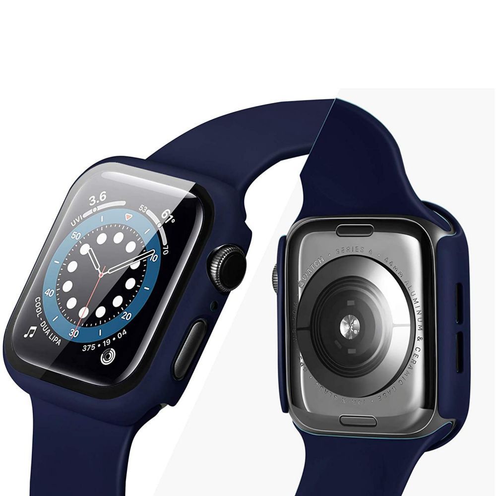Tech-Protect Defense360 Apple Watch 7 / 8 / 9 (45mm) vāciņš, caurspīdīgs