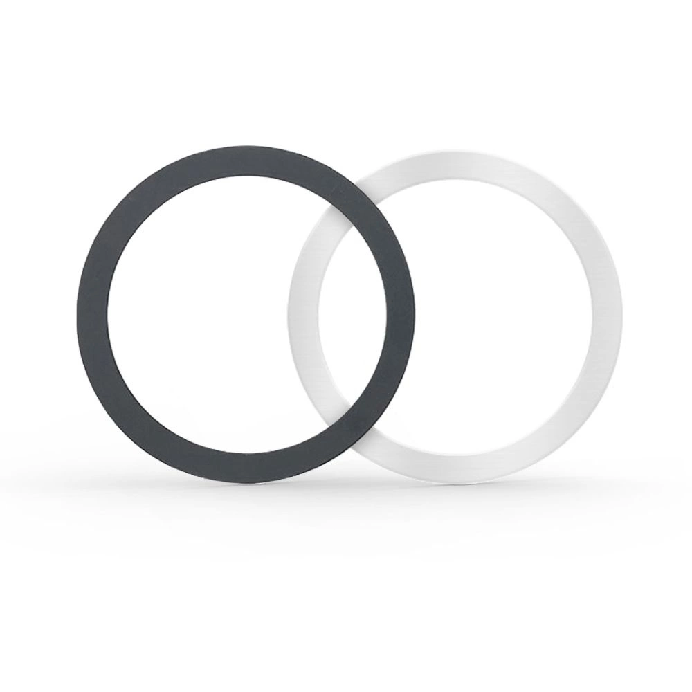 Tech-Protect MagMat Universal MagSafe Magnetic Rings (2 pcs.), Black / Silver