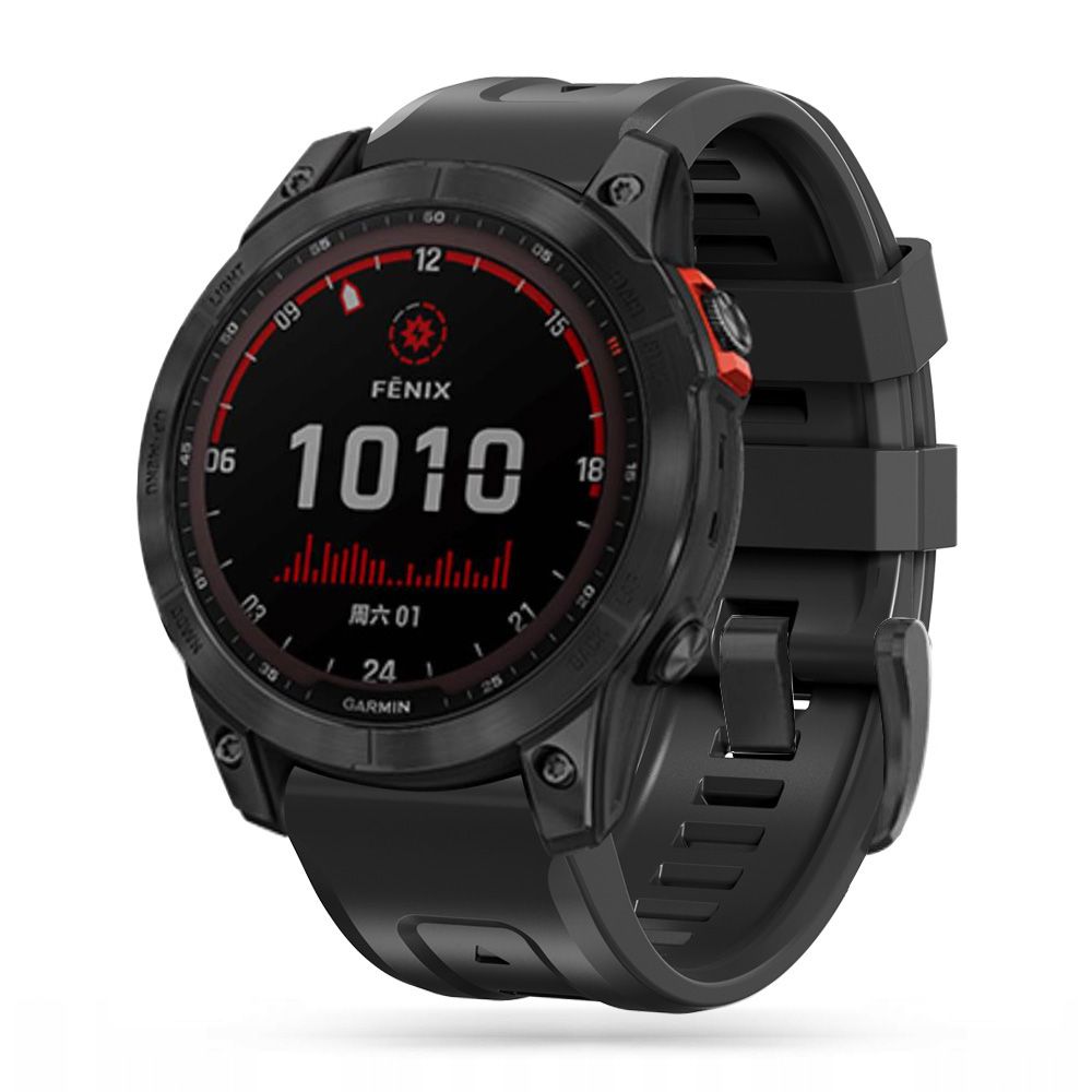 Tech-Protect IconBand Strap for Garmin Fenix 5 / 6 / 6 Pro / 7 - Black