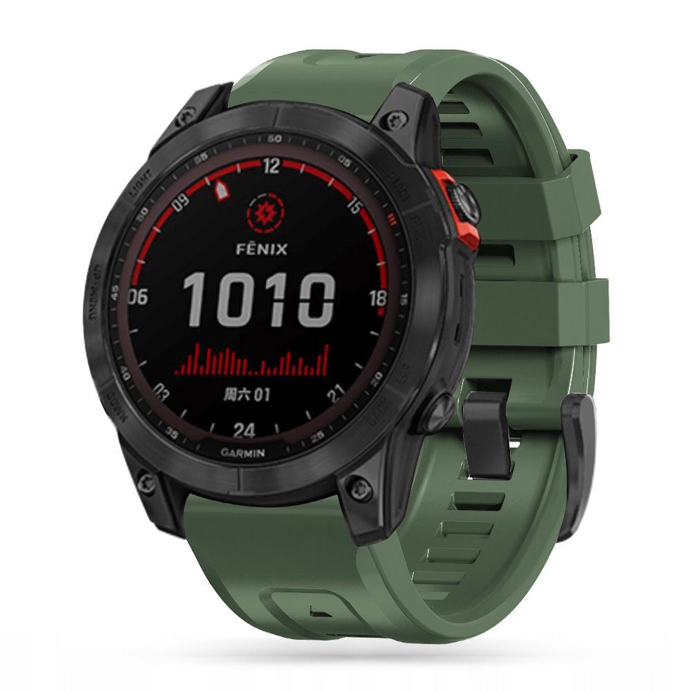 Ремешок Tech-Protect IconBand для Garmin Fenix 5 / 6 / 6 Pro / 7, зеленый