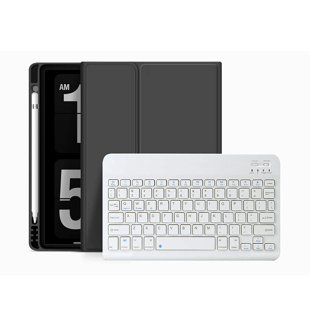 Apple iPad Air (2022) 10.9\'\' (A2589 A2591) 5th gen. Tech-Protect SC Pen Case Cover with Bluetooth Keyboard, Black |...