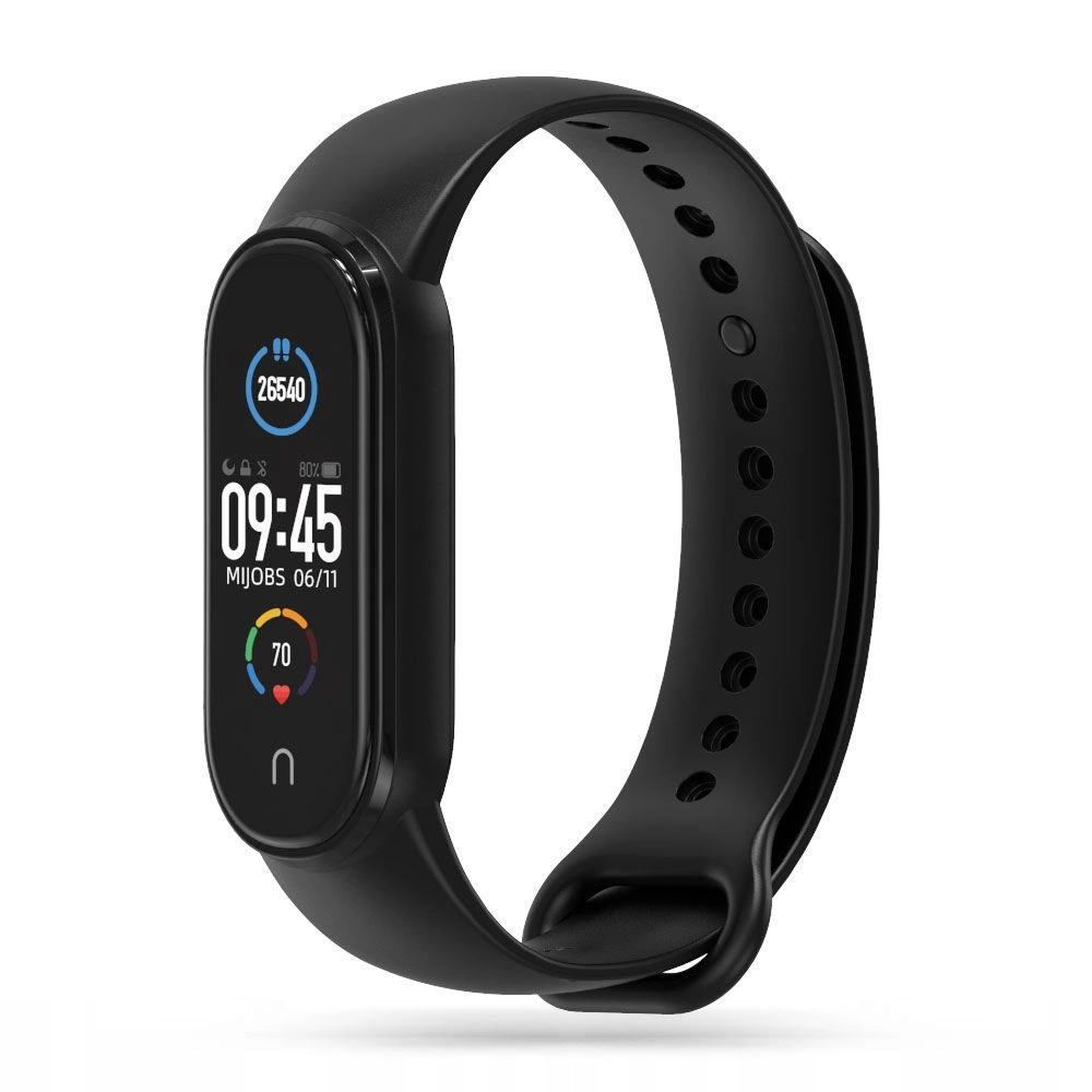 Ремешок Tech-Protect IconBand для Xiaomi Mi Smart Band 5 / 6 / 7 / NFC, черный