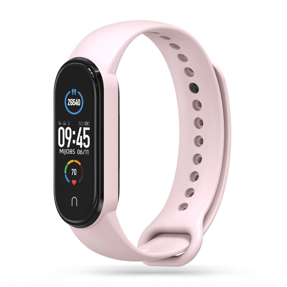 Ремешок Tech-Protect IconBand для Xiaomi Mi Smart Band 5 / 6 / 7 / NFC, розовый
