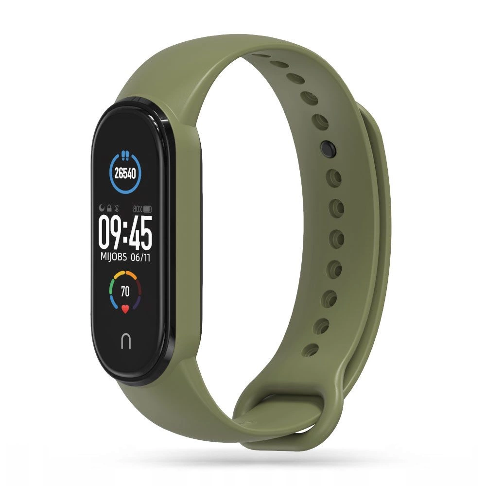 Ремешок Tech-Protect IconBand для Xiaomi Mi Smart Band 5 / 6 7 NFC - зеленый