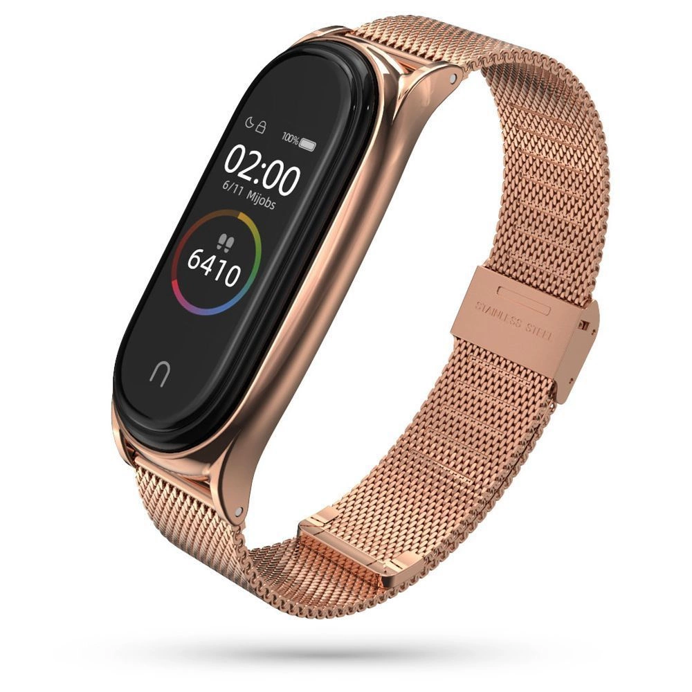 Tech-Protect MilaneseBand siksniņa Xiaomi Mi Smart Band 7 / NFC - rozā krāsā | strap for pink
