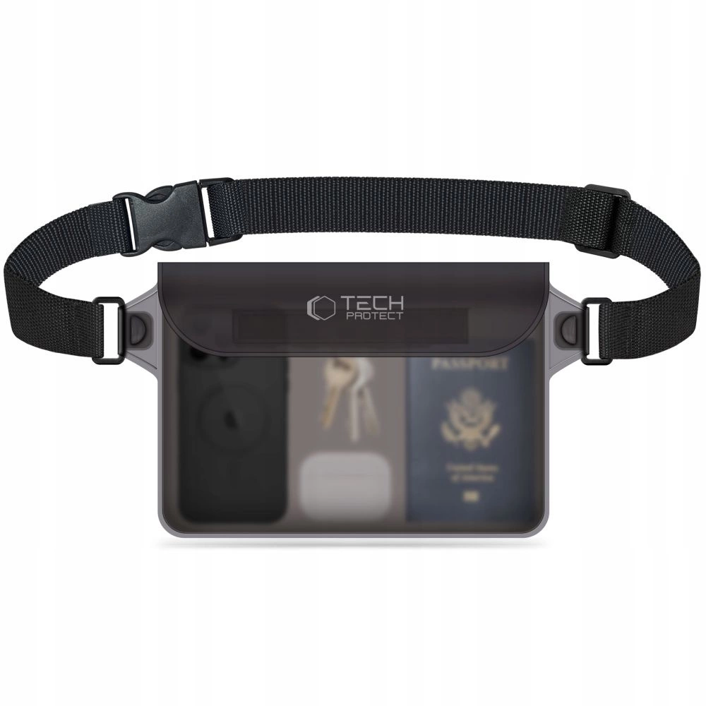Tech-Protect Waterproof Pouch водонепроницаемая набедренная сумка IPX8 - серый