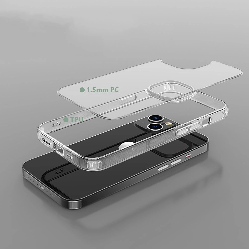 Apple iPhone 14 Pro Max 6.7\'\' Tech-Protect FlexAir Hybrid Cover Case, Transparent | Telefona Maciņš Vāciņš...