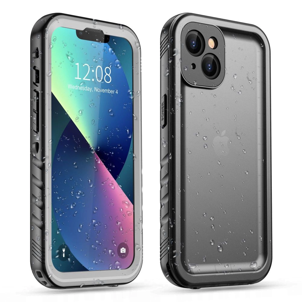 Apple iPhone 13 mini 5.4\'\' Tech-Protect ShellBox Waterproof IP68 Book Case Cover, Black | Telefona Vāciņš Maciņš...