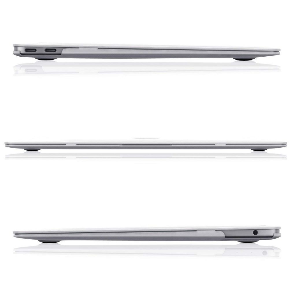 Tech-Protect SmartShell Case for MacBook Air 13\" M2 / M3 (2022-2024), Transparent