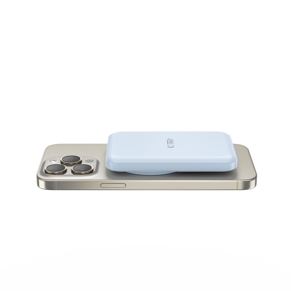 Tech-Protect LifeMag PB10 Powerbank with MagSafe 5000mAh, Blue