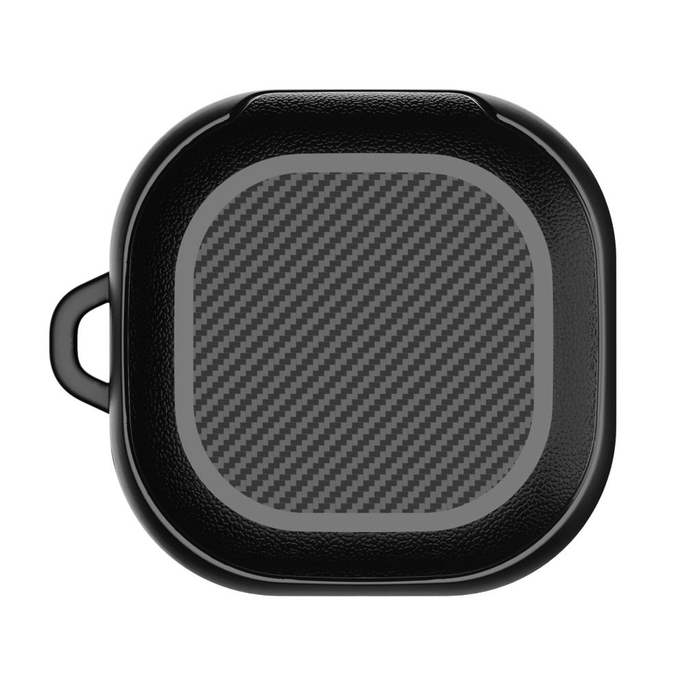 Tech-Protect Rough Carbon Case for Samsung Galaxy Buds FE / 2 Pro / 2 / Live / Pro - Black
