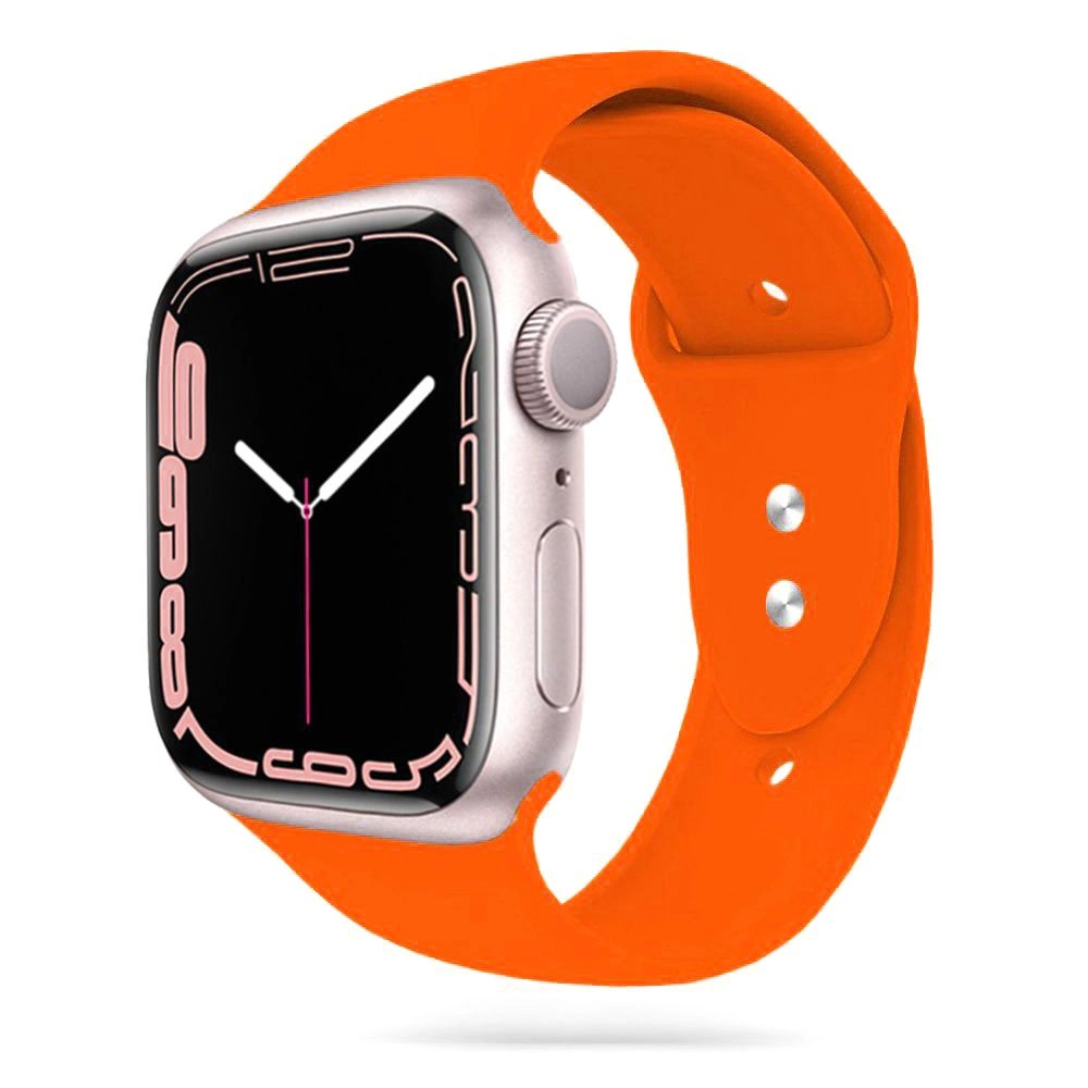 Tech-Protect IconBand aproce Apple Watch 4 / 5 6 7 8 9 SE Ultra 1 2 (42/44/45/49 mm) - oranžā krāsā | for orange