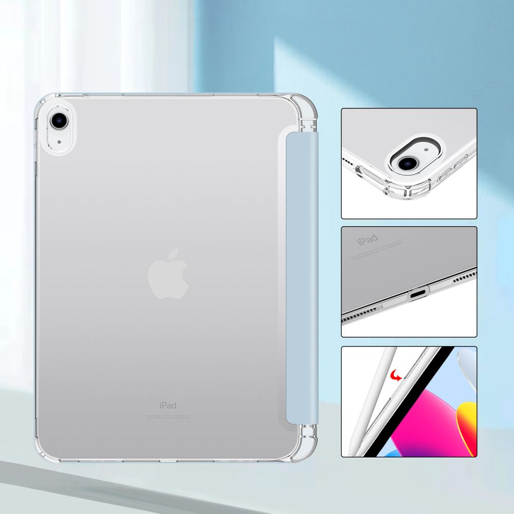 Чехол Tech-Protect для iPad 10.9\" 2022 SC Pen Hybrid, светло-голубой