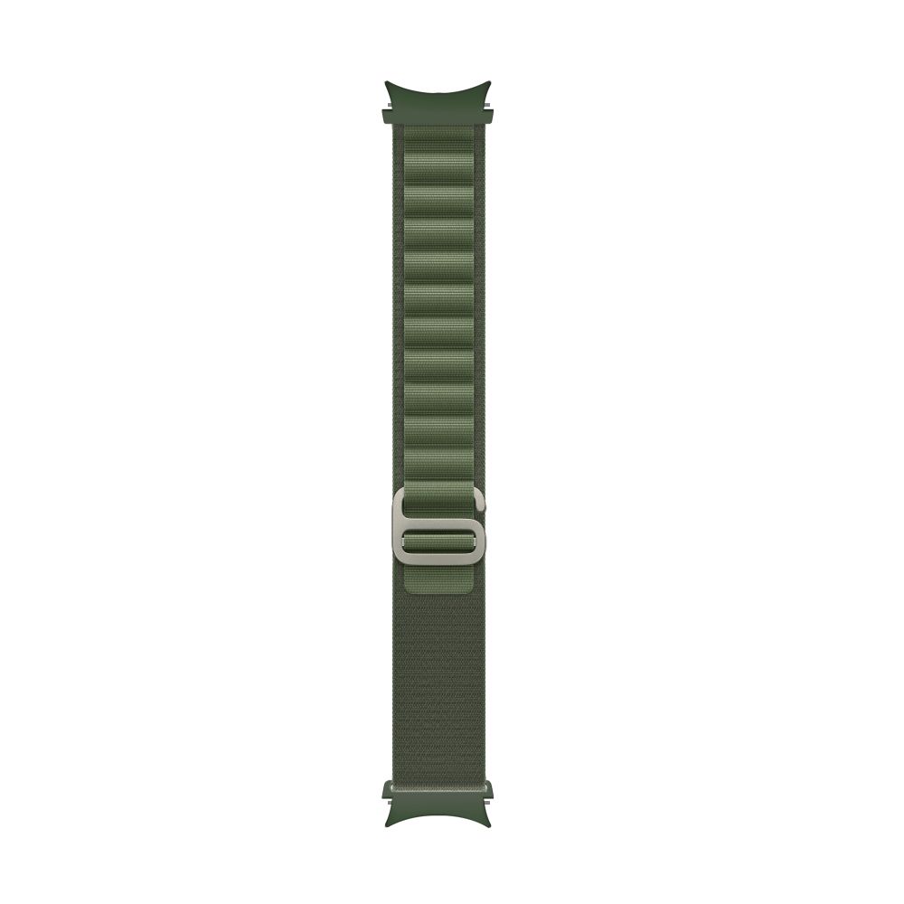 Tech-Protect neilona Pro siksniņa Samsung Galaxy Watch 4/5/5 Pro/6/7/FE - tumši zaļa | Nylon Strap for Dark Green