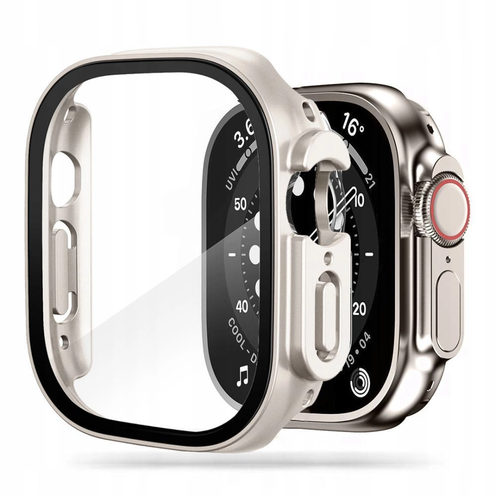 Tech-Protect Defense360 korpuss Apple Watch Ultra 1/2 (49 mm) - Titāns | Case for Titanium