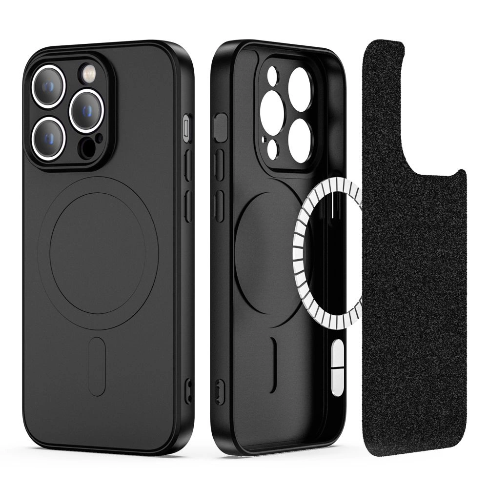 Apple iPhone 14 Pro Max 6.7'' Tech-Protect Icon MagSafe Case Cover, Black | Telefona Vāciņš Maciņš Apvalks Bamperis