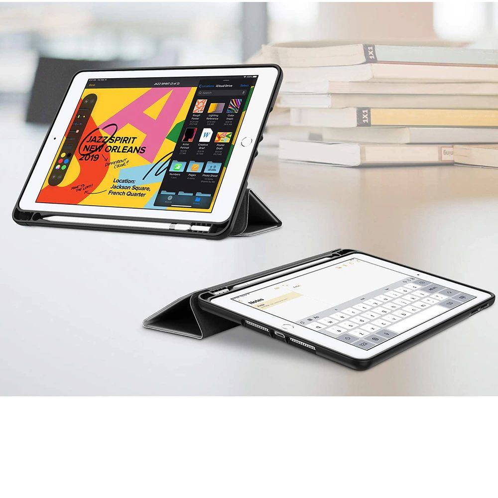 Apple iPad 10.2\" 2019 / 2020 / 2021 Tech-Protect SC Pen Protective Cover Case, Purple | Чехол Книжка для...