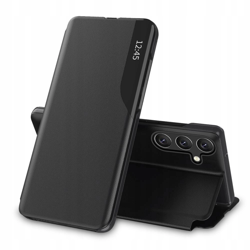 Samsung Galaxy A14 5G (SM-A146) / 4G (SM-A145F/DSN) Tech-Protect Smart View Book Case Cover, Black