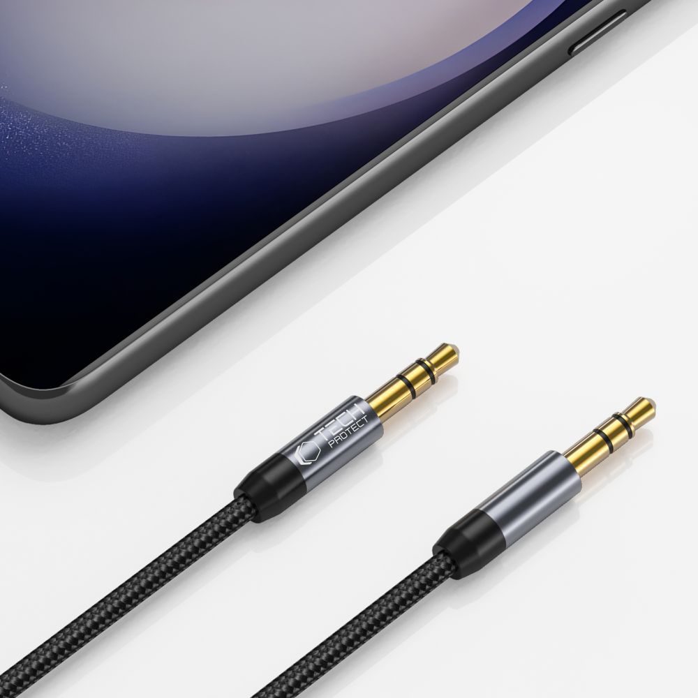 Tech-Protect UltraBoost Audio Cable 3.5mm Mini Jack / 3.5mm Mini Jack 1.5m, Black