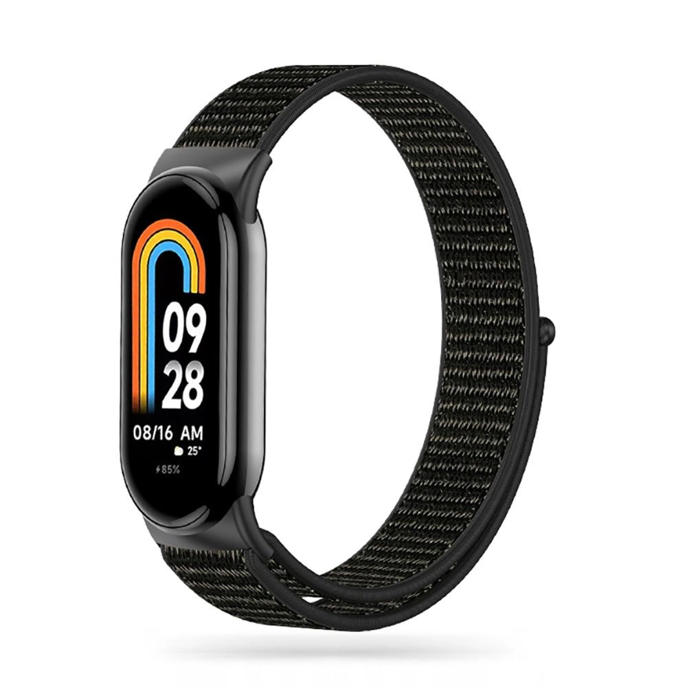 Нейлоновый ремешок Tech-Protect для Xiaomi Smart Band 8 / 8 NFC, черный