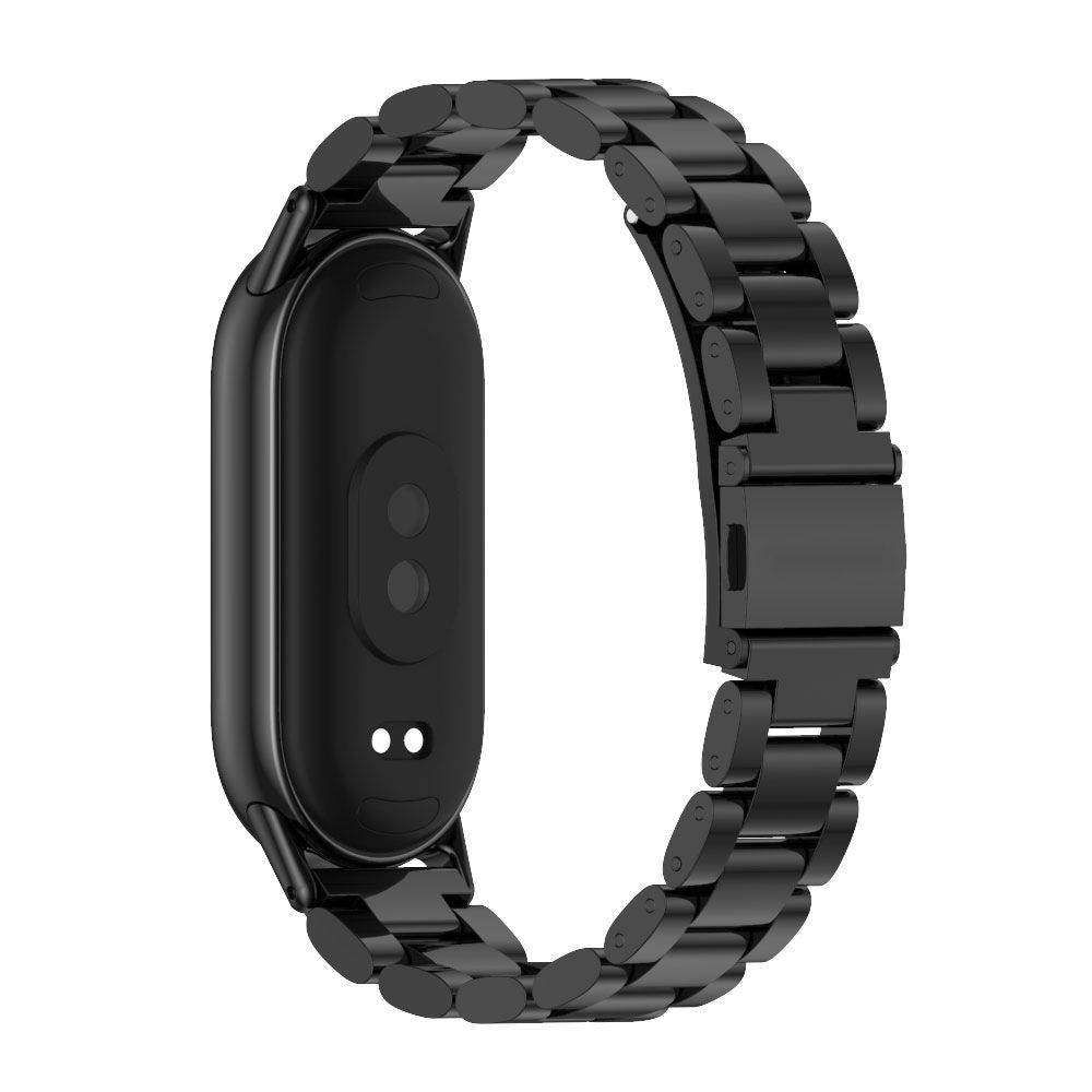 Tech-Protect Nerūsējošā aproce priekš Xiaomi Smart Band 8 / NFC - melna | Stainless bracelet for black